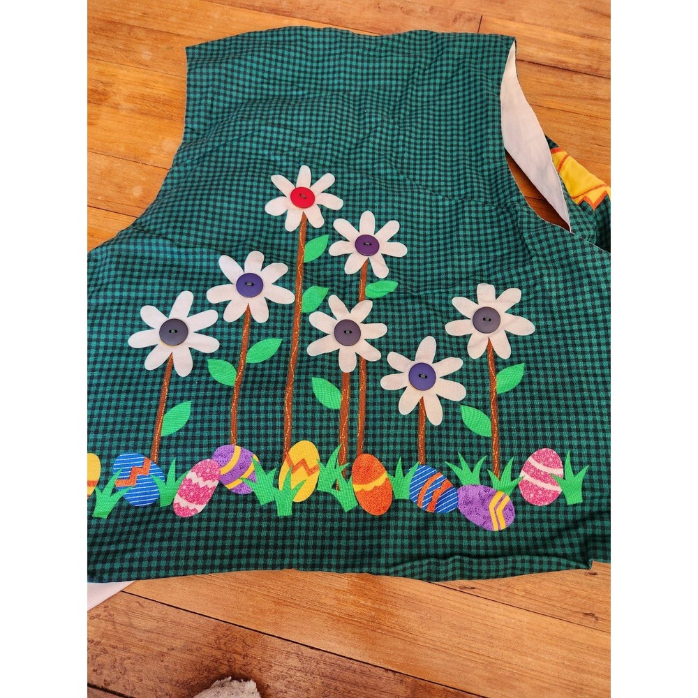 90s Home Made Easter Vest View 6